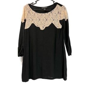 August Silk Lace Sweater Tunic